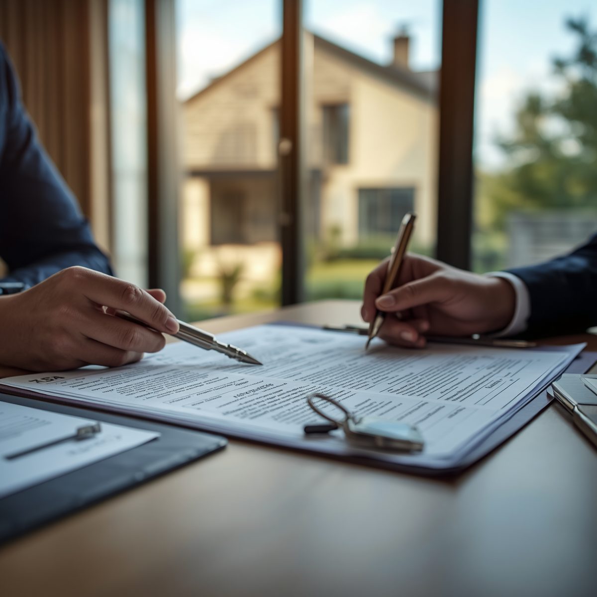 Realtor helping buyers and sellers navigate common real estate contract challenges before closing.
