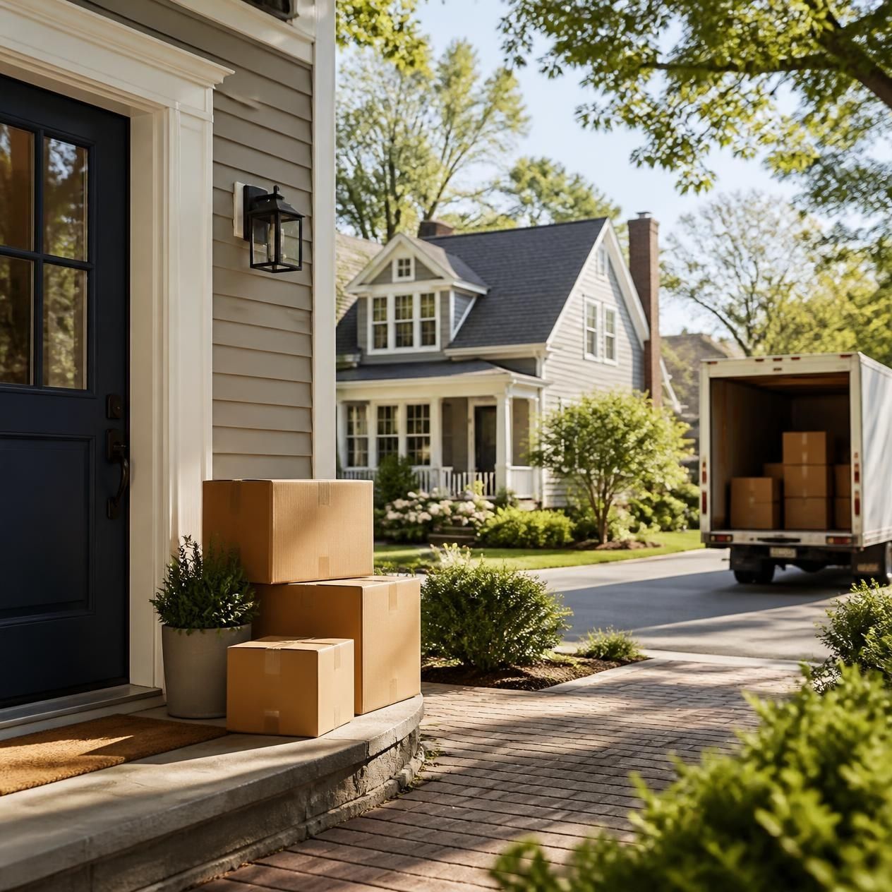 Buying and selling a home at the same time with a coordinated moving and real estate strategy.